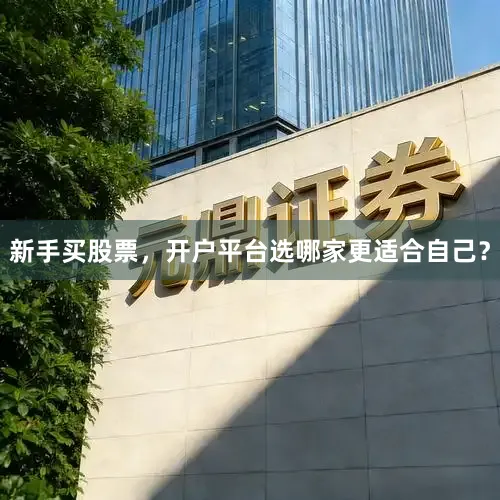 新手买股票，开户平台选哪家更适合自己？