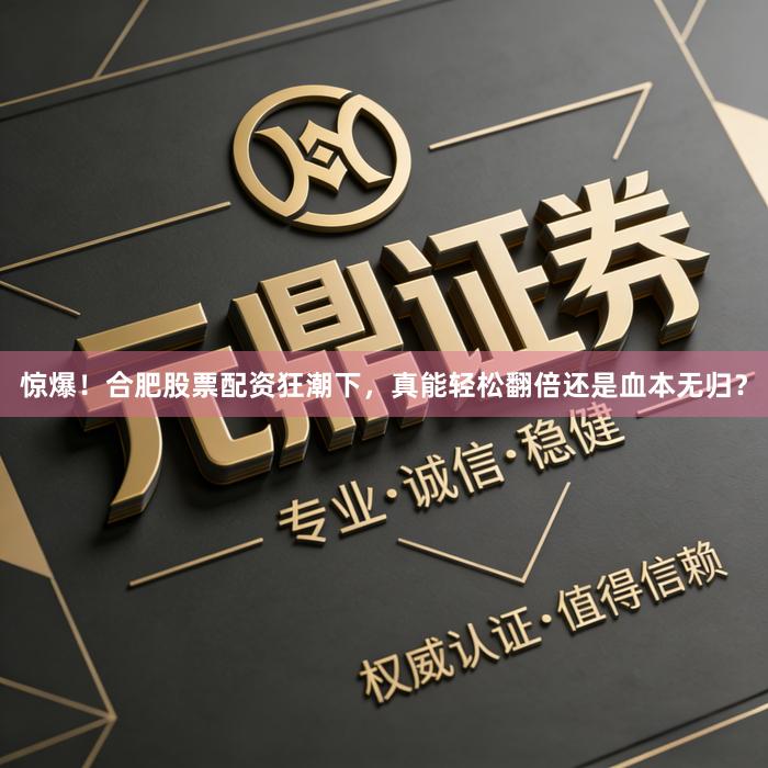 惊爆！合肥股票配资狂潮下，真能轻松翻倍还是血本无归？
