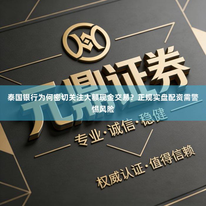 泰国银行为何密切关注大额现金交易？正规实盘配资需警惕风险