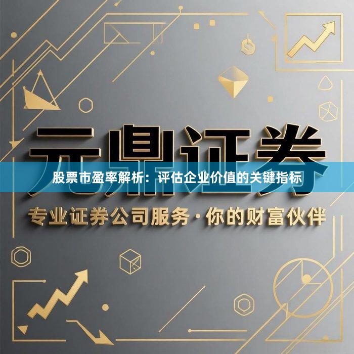 股票市盈率解析：评估企业价值的关键指标
