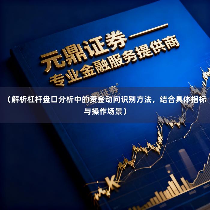 （解析杠杆盘口分析中的资金动向识别方法，结合具体指标与操作场景）
