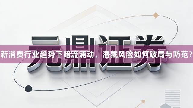 新消费行业趋势下暗流涌动，潜藏风险如何破局与防范？