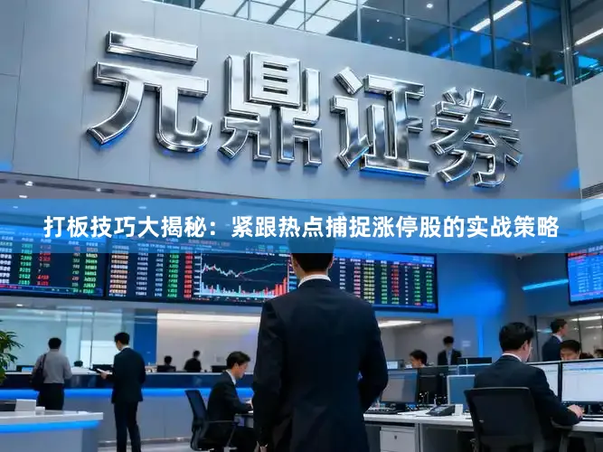 打板技巧大揭秘：紧跟热点捕捉涨停股的实战策略