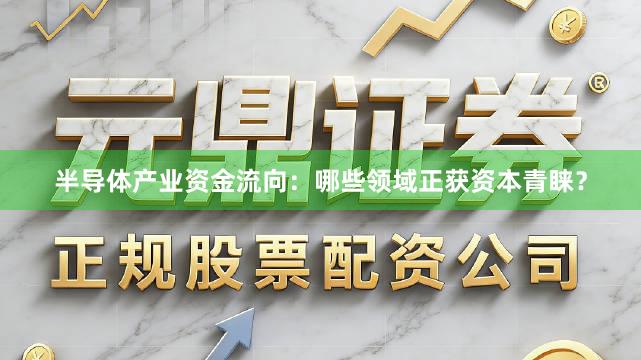 半导体产业资金流向：哪些领域正获资本青睐？